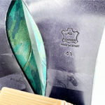 Tommy Hilfiger Hilfiger Collection Spring 12’ Suede Camo Heel Booties 11 Photo 9