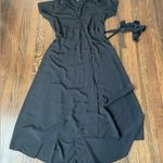 Gap  black wrap maxi dress Photo 0