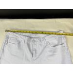 Seven7  Women's White Cropped Jeans Easy Fit Size 16 SKU 5175 Photo 2
