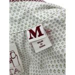 Trovata Shirt Dress M Burgundy Mini Button Front Boho Preppy Cotton Casual Red Size M Photo 6