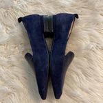 Alex Marie  SHOES SIZE 11 BNWOT COLOR NAVY BLUE LEATHER HEEL 1” Photo 4