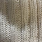 PINK - Victoria's Secret Victoria’s secret PINK Cable Knit White Fluffy Inside Pom Pom Beanie Photo 5