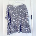 Mittoshop Spotted Flowy Top!  Size XL Photo 1