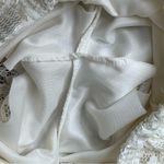 Hot Ginger Sheer Lace Pants | White Floral Lace Festival Y2K Boho Coquette S Photo 6