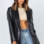 Princess Polly Jocelyn Leather Jacket Photo 0