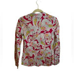 G.H. Bass &Co. NWOT GH BASS & CO PREPPY PAISLEY TOP Photo 1