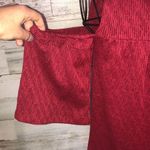 Lucky Brand red open shoulder shirt formal or everyday shirt size XS Photo 9