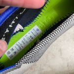 ROTHYS Women's 9 Knit Square Toe Ballet Flats Shoes captor round Checkered Blue Photo 6