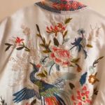 Johnny Was heavily embroidered CERETTI LINEN KIMONO/JACKET RARE Photo 8