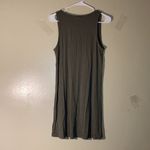 Gap NWT V-Neck Sleeveless Tunic Tank Top Dress Blouse Size XS Olive Green Photo 1
