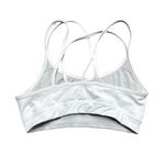 Manduka Mandela Cross Strap Sports Bra White Medium Photo 2