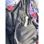 NWOT, Women, One Piece Bathing Suit, Ruffle Top with Black, Sz XL Black Photo 2