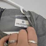 Chloe Kristyn Gray Bianca Ponte Knit Half Sleeve Dress Size M Photo 5