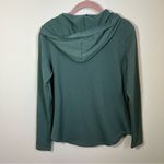 Buffbunny Collection ✨ BuffBunny Women’s Green Perforated Zip Up Hoodie Large Photo 8