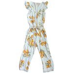 For Love & Lemons For Love & Lemons Limonada Jumpsuit White Size Medium Photo 3