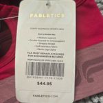 Fabletics NWT  purple and pink double strap sports bra Photo 2