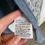 NWT | Style &‎ Co women’s lightweight embroidered open kimono cardigan medium Blue Photo 4