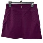 Athleta  Oasis Skort with‎ Cargo Pockets Size SMALL Plum Purple Photo 1