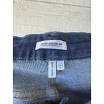 Good American Good Legs Blue Wash High Rise Skinny Jeans Stripe Trim Size 16 Photo 2