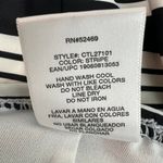 Catalina  Striped One Piece Bathing Suit Women's Size XL Strapless Ruched Sides Photo 10