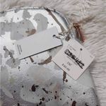 Anthropologie  Liza Hathaway Matthews Design Handbag Clutch Bag Purse Silver Photo 5