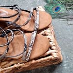 Jeffrey Campbell  Despina Strappy Sandal Snake Print Photo 7