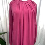 Michael Kors -Women’s Large Mauve Top With Gold Accents Photo 0