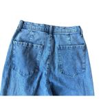 We Wore What  Mott Straight Mom Light Blue Denim Jeans Size 25 Photo 3