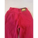 Vtg Lawman Womens Size 7 Superior Fit Western High Rise Red Denim Straight Jeans Photo 3