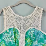 Lilly Pulitzer Sofia Lace Shift Dress in Lagoon Green Wave Rider Photo 5