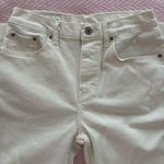 ZARA Beige/cream  jeans size 6 high rise bootcut Photo 0