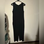 Eileen Fisher  the fisher project viscose jersey jumpsuit black size medium Photo 10