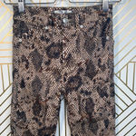 Free People  Two Faced‎ Snakeskin Printed Jeggings Photo 2