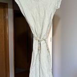 Euro Linen Belted Midi Dress Photo 0