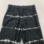 Japna  Charcoal Tie Dye Lightweight Challis Jogger Pant M Photo 1