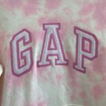 Gap  Pink Tie-Dye Logo Hoodie Size Medium New With Tag Lounge Boho Summer Photo 4