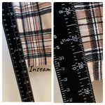Urban Outfitters  Tan Plaid Tapered Slim Pant Size Small Photo 7