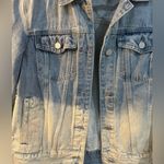 BLANK NYC Women’s  Distressed Denim Jacket Photo 1