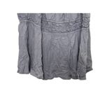 Torrid Lilac Linen Puff Sleeve Shirred Bodice Blouse Women's Size 3X 22/24 Photo 4