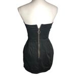French Connection  Women’s Wizard Strapless Black Mini Dress Photo 4