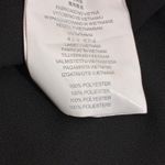 Michael Kors Zip Front Blouse Womens S Black Long Sleeve Gold Hardware Career Photo 6