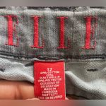 Elle - Women's Light Gray Straight Leg Jeans Size 12 Photo 4