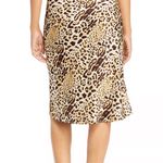 ANINE BING cheetah print silk midi skirt NEW NWT Photo 2