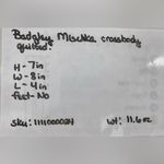 Badgley Mischka ‎ small quilted Crossbody, purse, teal Photo 8