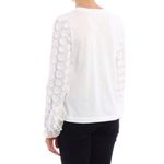 See By Chloe See By Chloé White Floral Appliques T-shirt Sz S Photo 9