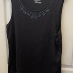 Classic Elements FINAL MARKDOWN  embellished tank top large Photo 0