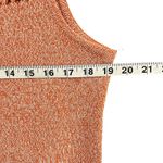 St. John Sport Tank Top Womens L Orange Knit Wool Blend Crochet Yacht Old Money Photo 6