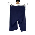 All Access Bandier Biker Shorts High Waisted Center Stage‎ 9in Navy Blue Size XS Photo 3