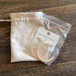 Uncommon James  Peach Hoop Earrings Photo 0