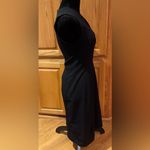 MM.LaFleur M.M. LAFLEUR Annie Sleeveless V-Neck A-Line Dress in Black Size 2 Photo 13